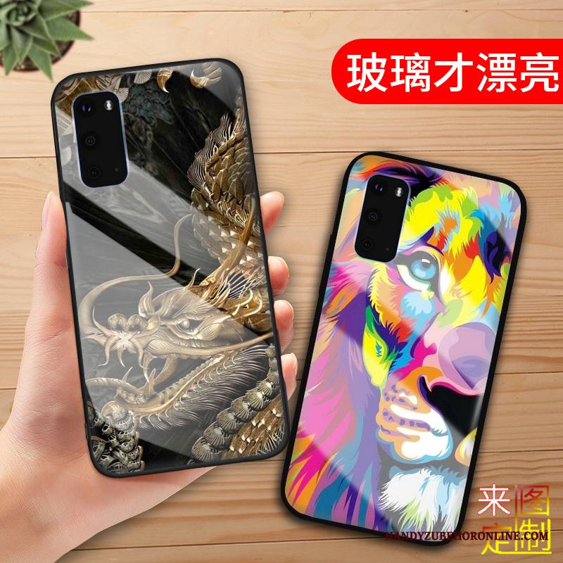 Samsung Galaxy S20 Kuori Lasi Persoonallisuus Suojaus Kotelo Murtumaton Puhelimen Kuoret