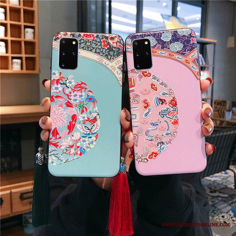 Samsung Galaxy S20+ Kuori Tila Silikoni Persoonallisuus Palatsi Tuuli Vuosikerta Murtumaton