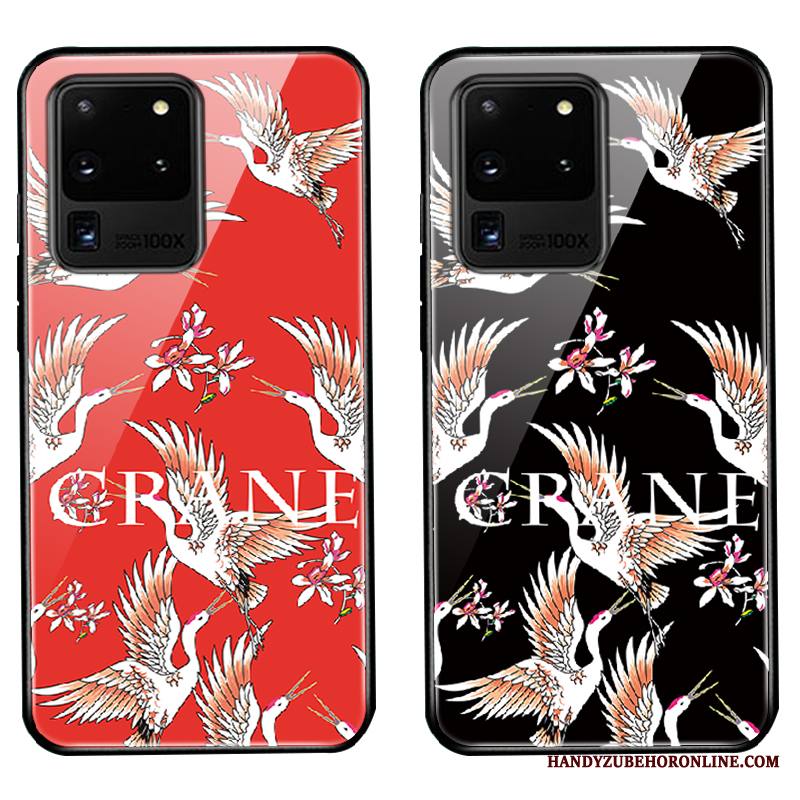 Samsung Galaxy S20 Ultra Kuori Puhelimen Kuoret Suojaus Pehmeä Neste Lasi Silikoni All Inclusive Persoonallisuus