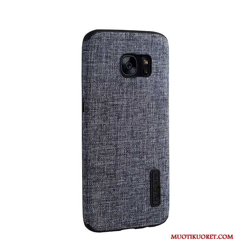Samsung Galaxy S7 Edge Kuori All Inclusive Liiketoiminta Harmaa Suojaus Puhelimen Kuoret Pehmeä Neste Tähti