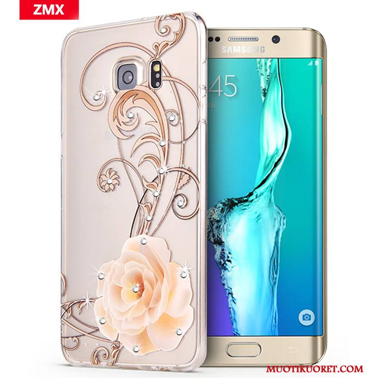 Samsung Galaxy S7 Kuori Kohokuviointi Kotelo Tähti Puhelimen Kuoret Silikoni Keltainen Kevyt