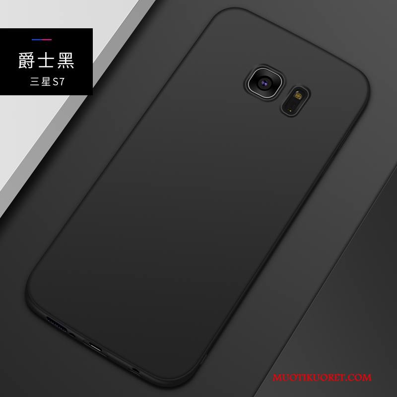 Samsung Galaxy S7 Kuori Ohut Kotelo Ultra Pesty Suede Puhelimen Kuoret Silikoni Tähti