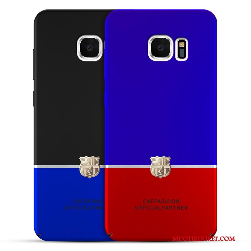Samsung Galaxy S7 Tähti Ultra Ohut Sininen Rengas Kotelo Kuori