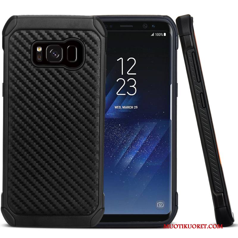 Samsung Galaxy S8+ Kuori All Inclusive Kudonta Liukumaton Kotelo Tähti Kukkakuvio Trendi