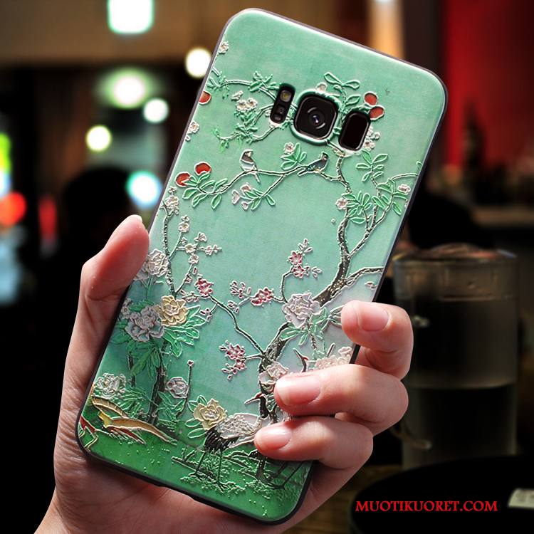 Samsung Galaxy S8+ Kuori All Inclusive Silikoni Tähti Luova Puhelimen Kuoret Kiinalainen Tyyli Persoonallisuus