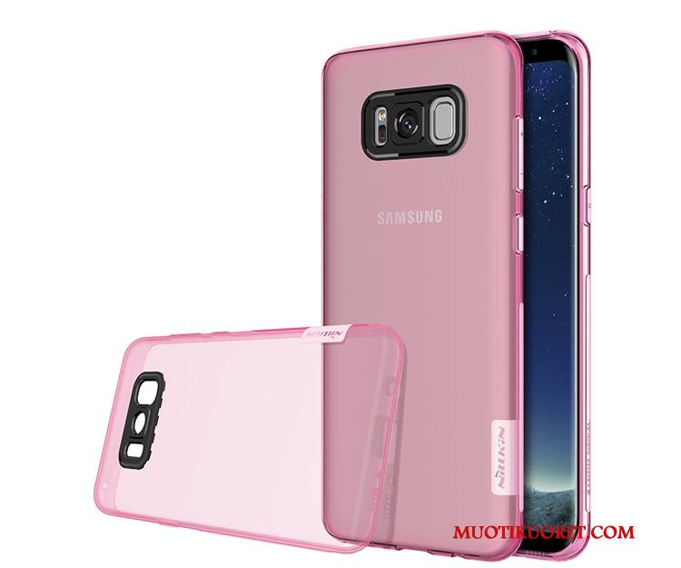 Samsung Galaxy S8+ Kuori Kotelo Puhelimen Jauhe Pehmeä Neste Läpinäkyvä Kulta