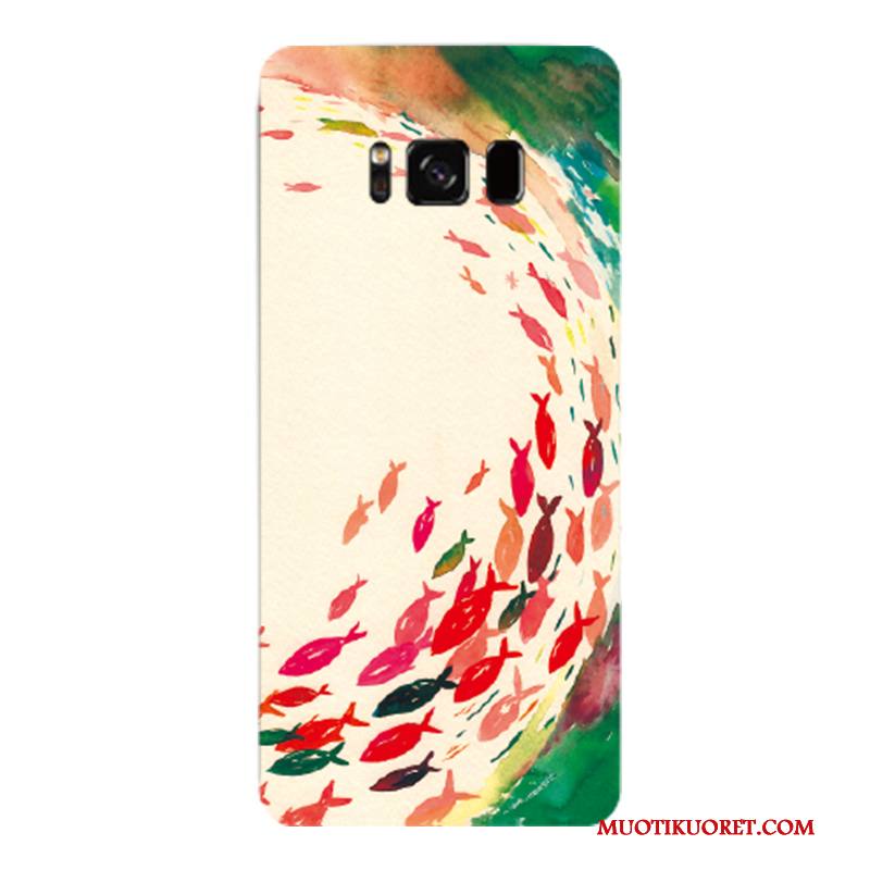 Samsung Galaxy S8+ Kuori Monivärinen Murtumaton Rakastunut Tide-brändi Suojaus Kotelo All Inclusive