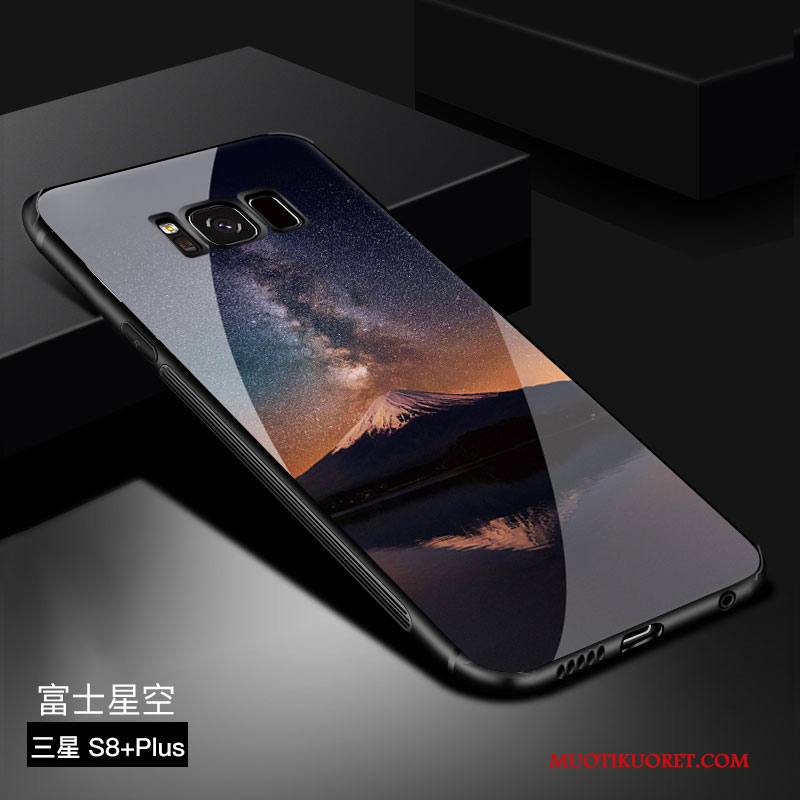 Samsung Galaxy S8+ Kuori Musta Murtumaton All Inclusive Tähti Persoonallisuus Lasi Ultra