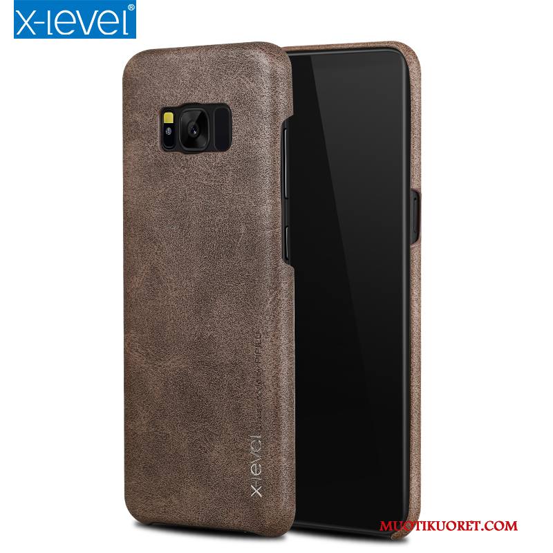Samsung Galaxy S8 Kuori Nahkakotelo Murtumaton Tähti Uusi Ultra Ohut Suojaus