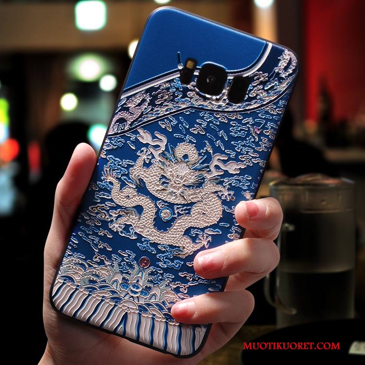 Samsung Galaxy S8+ Kuori Persoonallisuus Pehmeä Neste Tähti Silikoni Sininen Luova Murtumaton