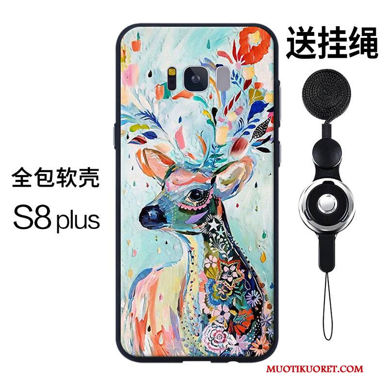 Samsung Galaxy S8+ Kuori Puhelimen Kuoret Monivärinen Kotelo Silikoni Murtumaton Tide-brändi All Inclusive