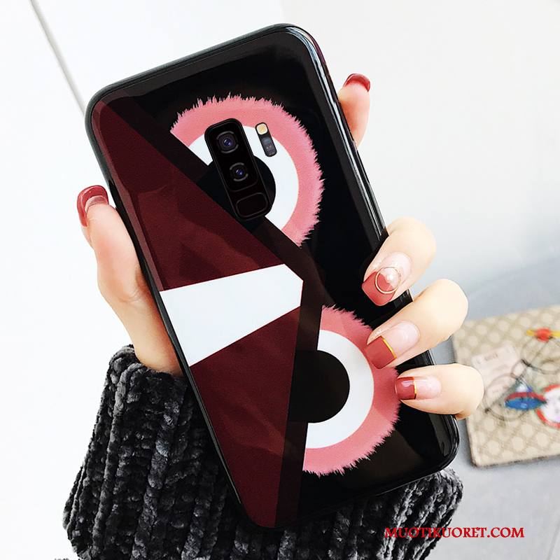 Samsung Galaxy S9 Kuori All Inclusive Ohut Net Red Puhelimen Kuoret Silikoni Kotelo Luova