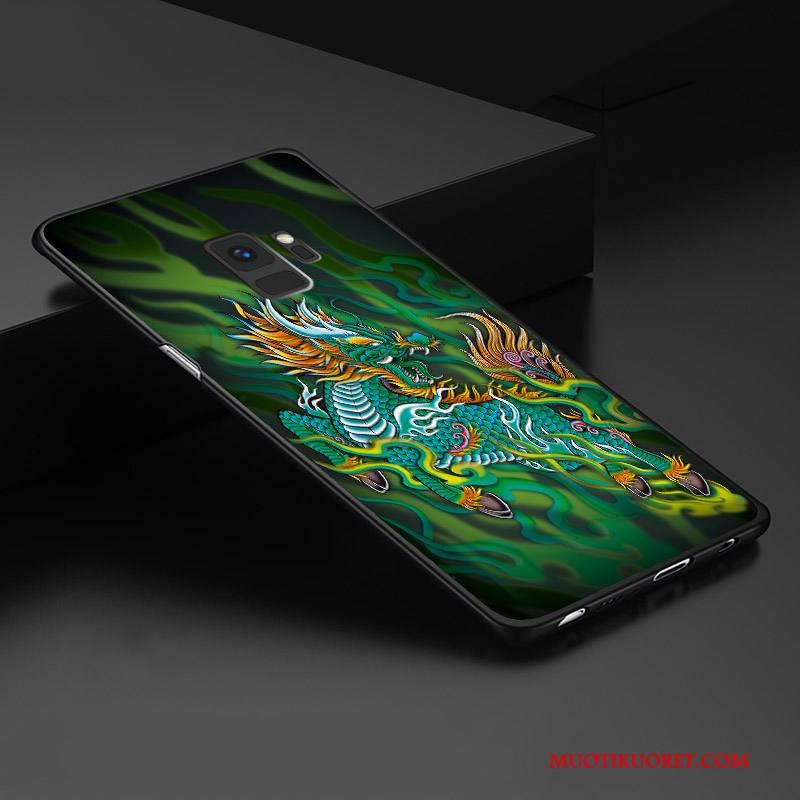 Samsung Galaxy S9 Kuori Murtumaton Kohokuviointi Tähti Ulotteinen Kotelo Muokata All Inclusive