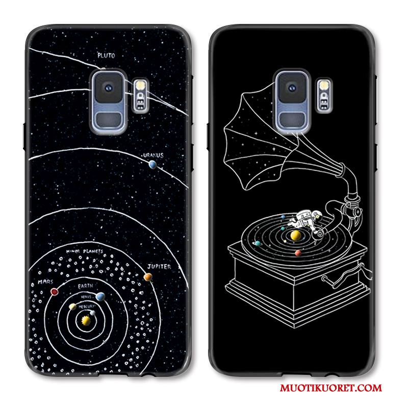 Samsung Galaxy S9 Kuori Puhelimen Kuoret Suojaus Luova Musta Persoonallisuus Kotelo Trendi