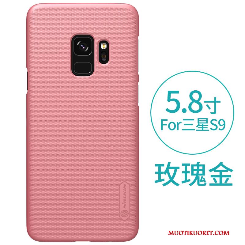 Samsung Galaxy S9 Puhelimen Kuoret Jauhe Pesty Suede Kotelo Kuori Kova Murtumaton