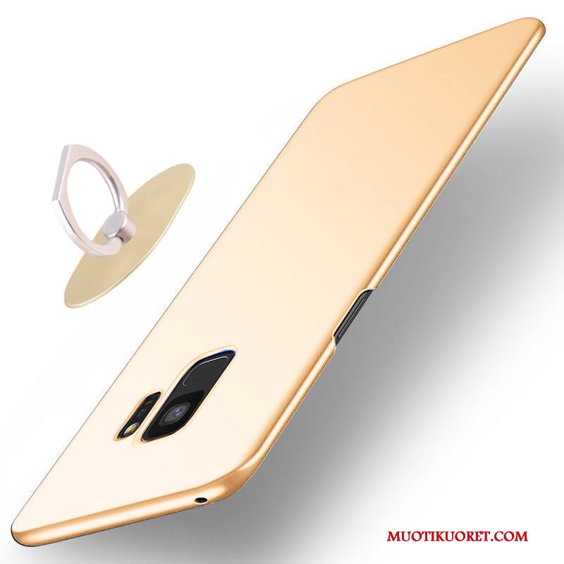 Samsung Galaxy S9 Suojaus Pesty Suede Kotelo Tähti Kuori All Inclusive Kulta