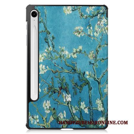 Samsung Galaxy Tab S10 Lite Vahvistettu Kukkivien Oksien Kynän Pidike