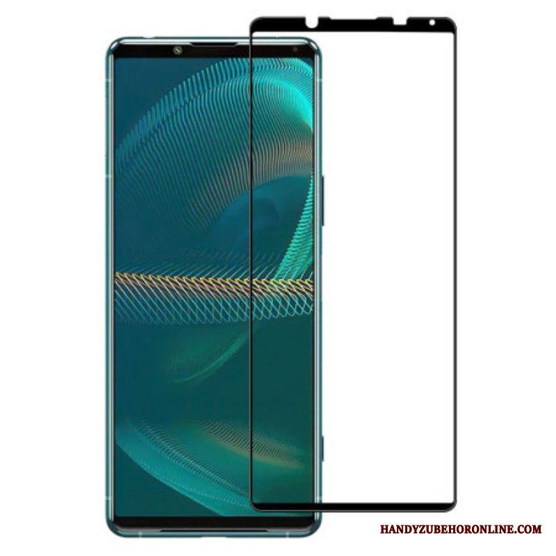 Sony Xperia 5 Iv Black Edge Karkaistu Lasi Näytönsuoja