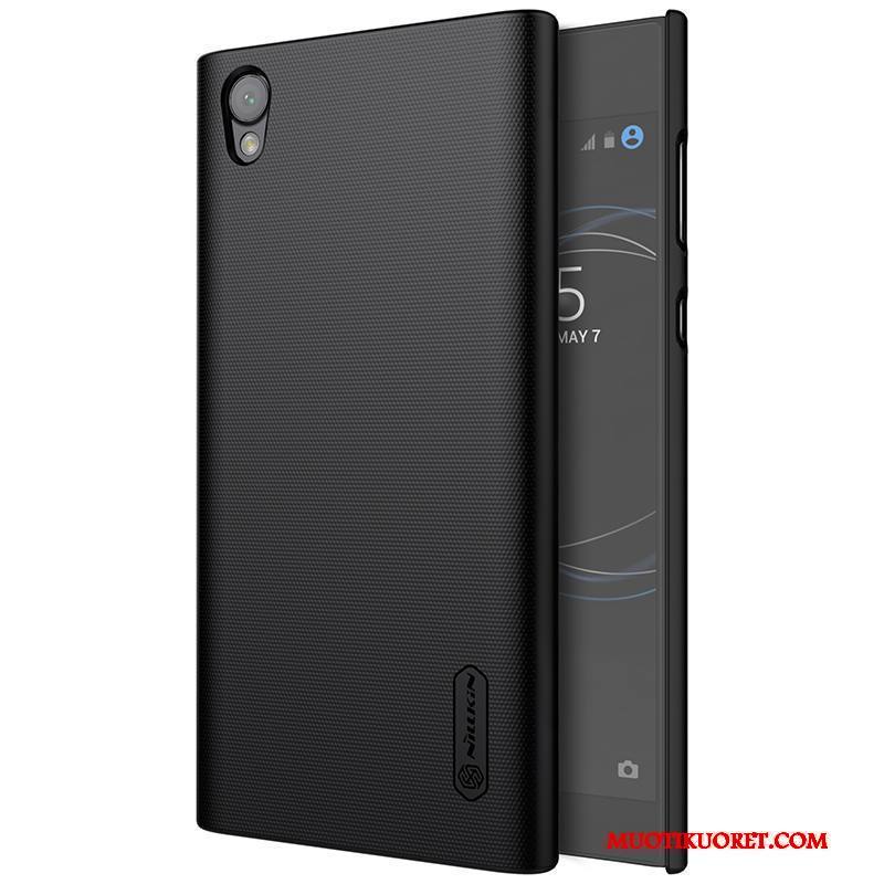Sony Xperia L1 Puhelimen Kotelo Puhelimen Kuoret Kulta Suojaus Kuori Musta