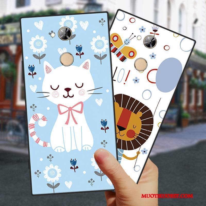 Sony Xperia L2 Kuori All Inclusive Puhelimen Kuoret Ihana Trendi Silikoni Kotelo Murtumaton