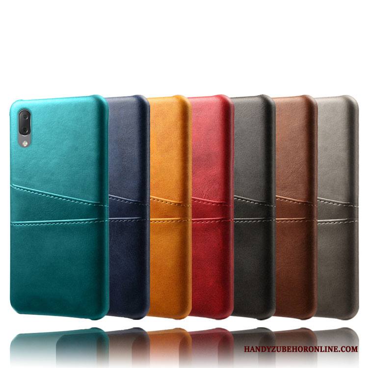 Sony Xperia L3 Kortti Kotelo Vihreä Puhelimen Kuoret Kuori Suojaus Nahka