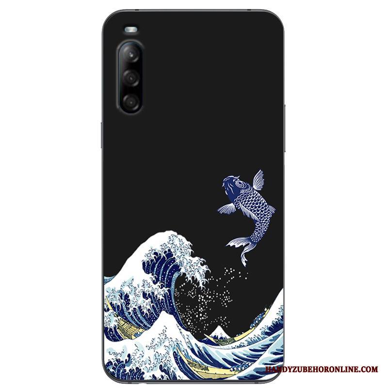 Sony Xperia L4 Kuori Puhelimen Kuoret All Inclusive Karppi Luova Kotelo Tide-brändi Murtumaton