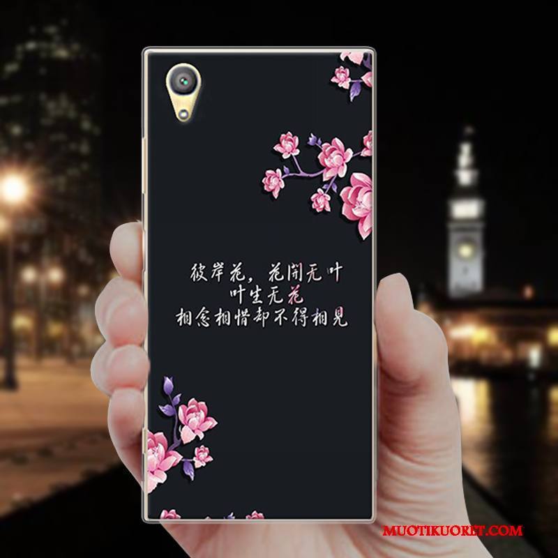 Sony Xperia Xa1 Plus Kuori Murtumaton Puhelimen Kuoret Pehmeä Neste All Inclusive Ihana Kotelo Musta