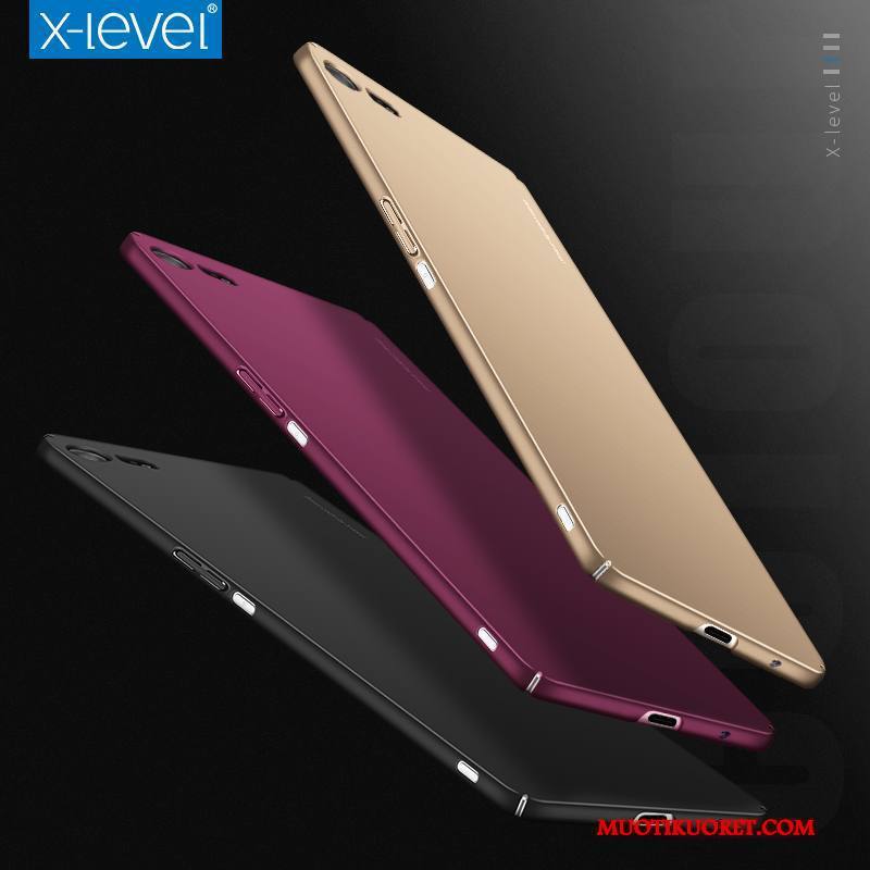 Sony Xperia Xz Premium Suojaus Ultra Pesty Suede Puhelimen Kuoret Ohut Kova Kuori