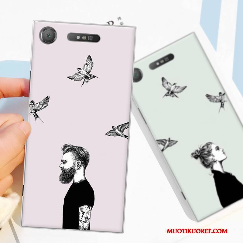 Sony Xperia Xz1 Kuori Kova Suojaus Puhelimen Jauhe Rakastunut Persoonallisuus Puhelimen Kuoret