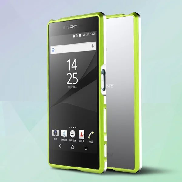 Sony Xperia Z5 Kehys Puhelimen Suojaus Kotelo Kuori Puhelimen Kuoret Vihreä