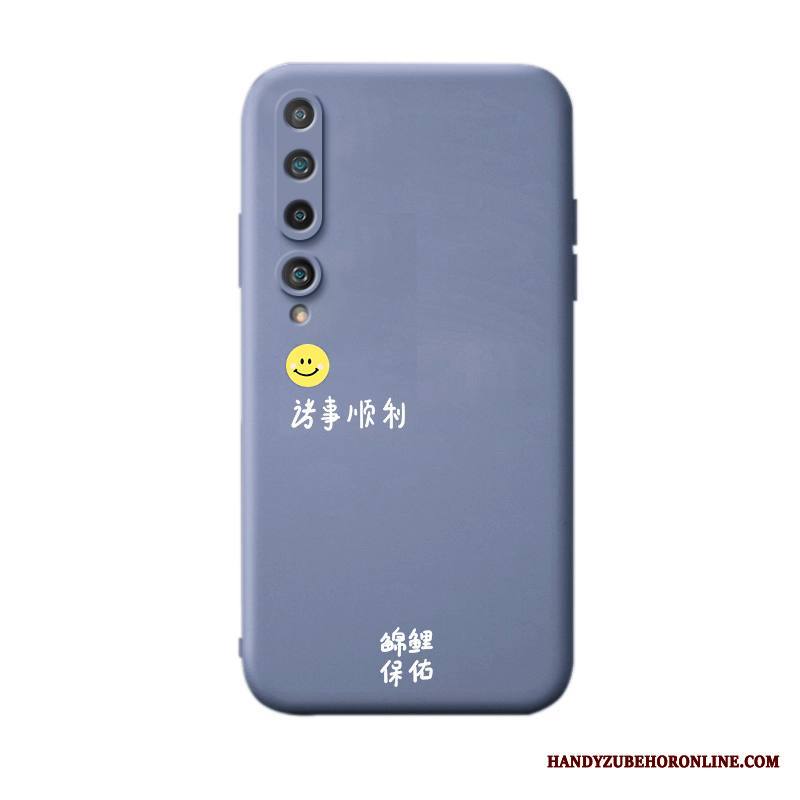 Xiaomi Mi 10 Kuori Kevyt Pesty Suede Suojaus Silikoni Luova Puhelimen Kuoret Murtumaton