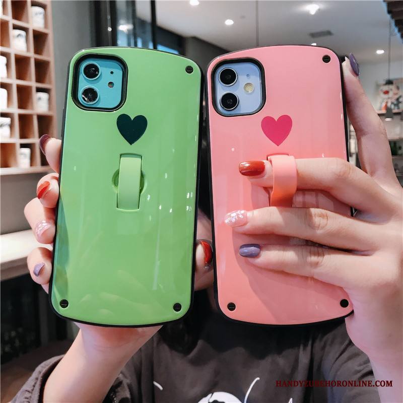 iPhone 11 Kuori All Inclusive Vihreä Kova Persoonallisuus Net Red Kotelo Uusi