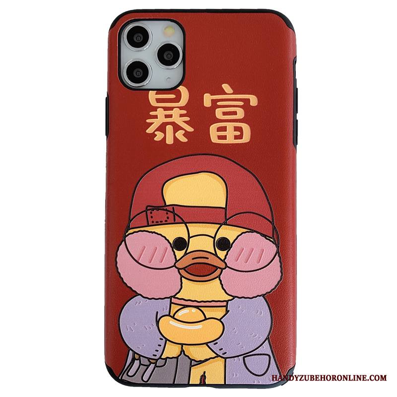 iPhone 11 Pro Kuori Ankka Rikkaus Mulberry Silkki Puhelimen Kuoret Murtumaton Persoonallisuus All Inclusive