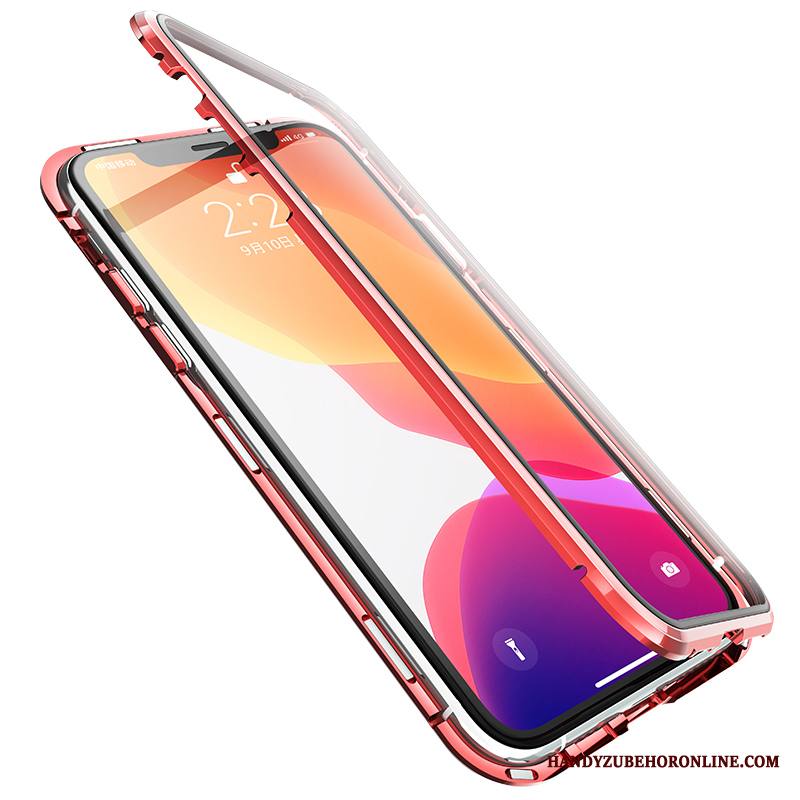 iPhone 11 Pro Kuori Harmaa Murtumaton Läpinäkyvä Net Red Kotelo All Inclusive Ohut