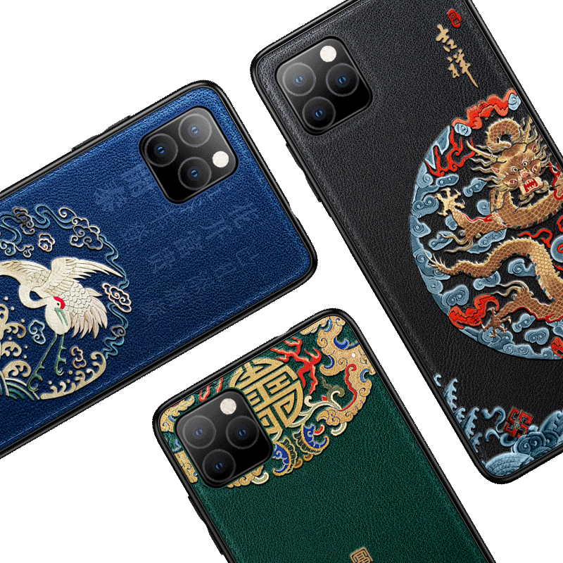 iPhone 11 Pro Kuori Nahka Tuuli Puhelimen Kuoret Suojaus Kevyt Murtumaton All Inclusive