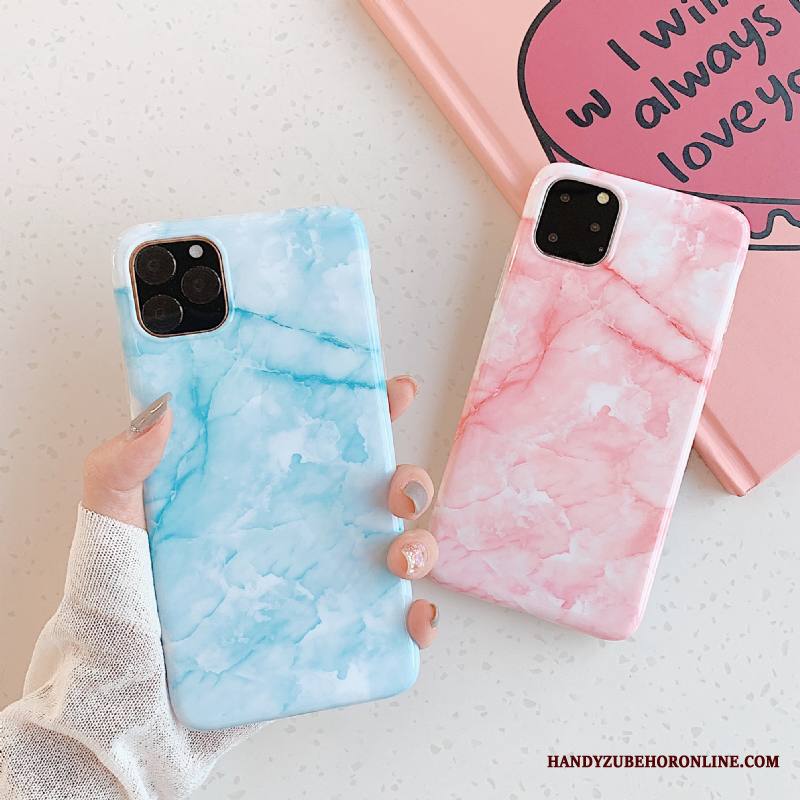 iPhone 11 Pro Max Kuori Kotelo All Inclusive Pehmeä Neste Sininen Luova Puhelimen Kuoret Ohut