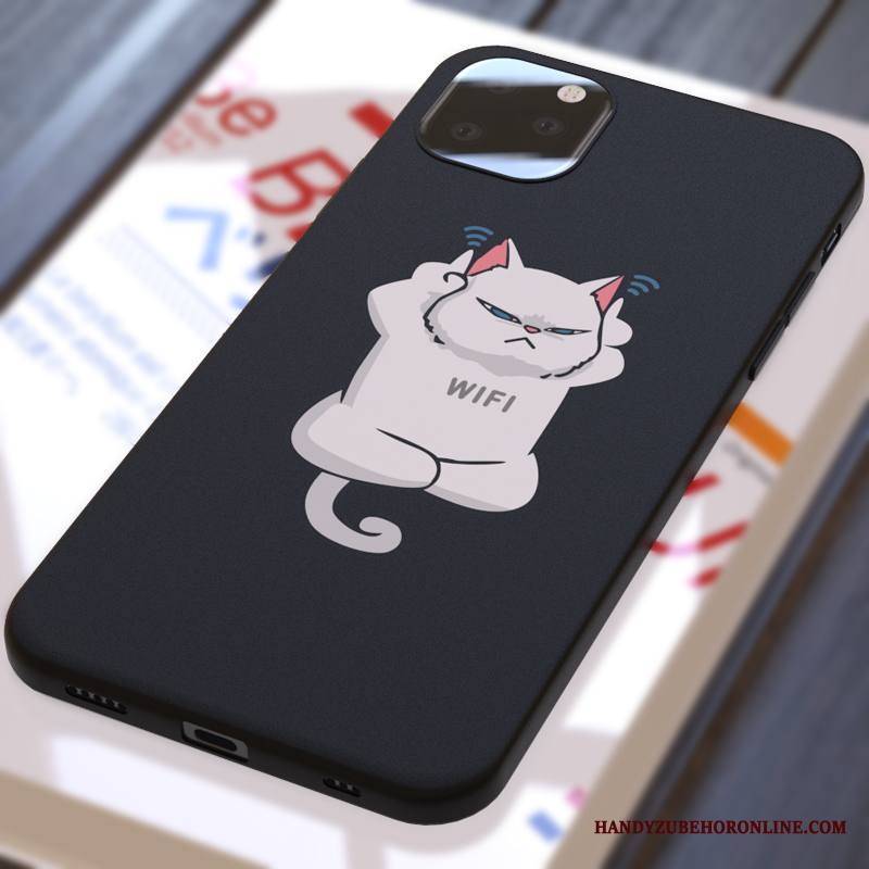 iPhone 11 Pro Max Kuori Persoonallisuus Puhelimen Kuoret Kotelo Luova Tide-brändi All Inclusive Pesty Suede