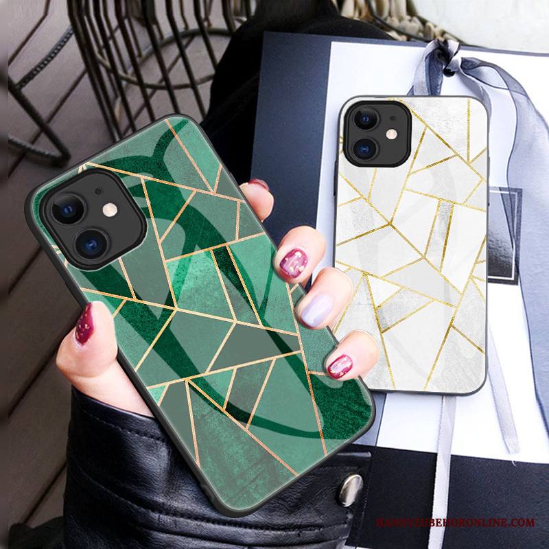 iPhone 12 Mini Kuori Rakastunut Geometria Tila Kuvio Suojaus Luova Murtumaton
