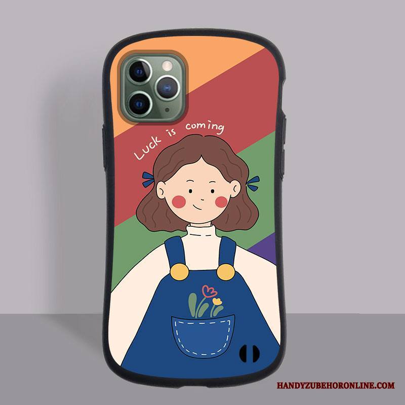 iPhone 12 Pro Max Kuori Sarjakuva Puhelimen Kuoret Murtumaton Pieni Silikoni Kotelo Sininen