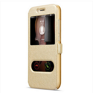iPhone 4/4s Simpukka Puhelimen Kuoret Kuori Trendi Nahkakotelo Kulta Suojaus