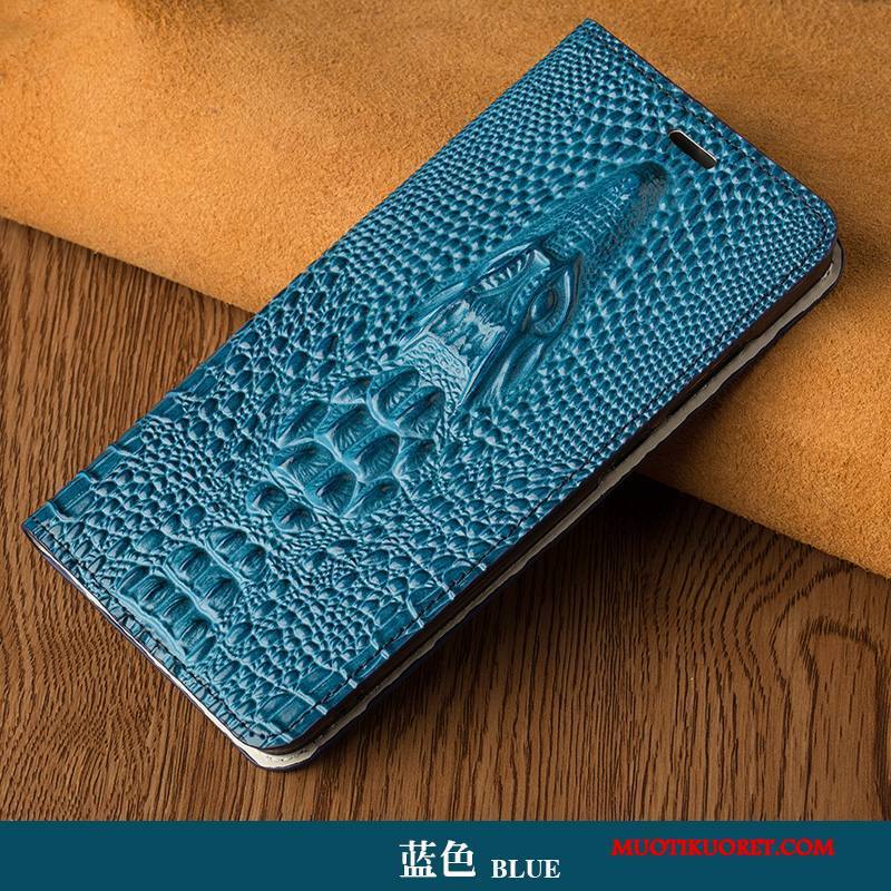 iPhone 5/5s Kuori Ylellisyys Sininen Aito Nahka Kotelo Kuoret Nahkakotelo Puhelimen