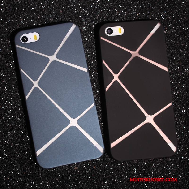 iPhone 5/5s Musta Persoonallisuus Puhelimen Suojaus Luova Trendi Kuori