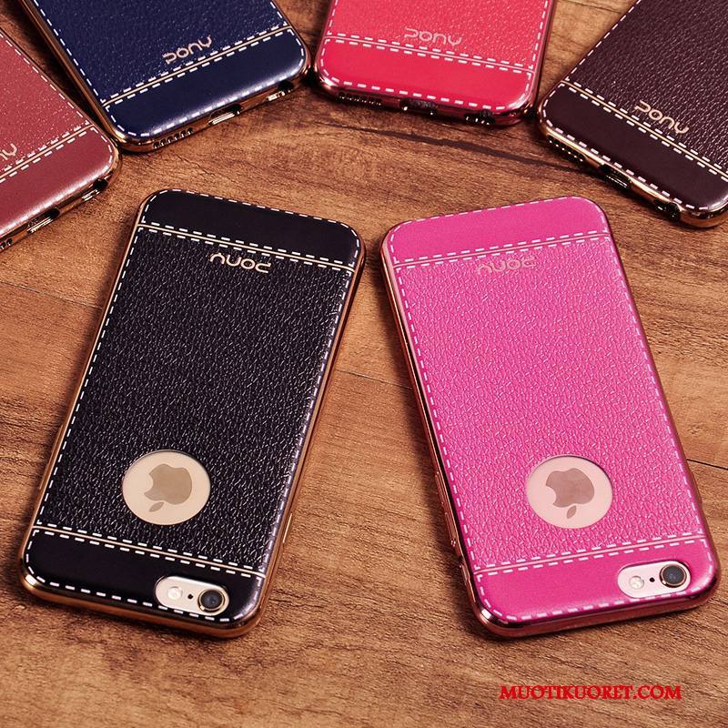 iPhone 6/6s Kuori Silikoni Nahkakotelo Murtumaton Puhelimen Kuoret Trendi Uusi Suojaus