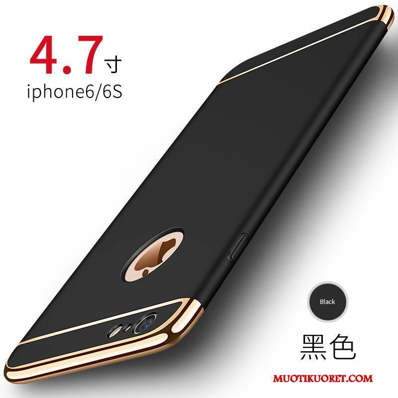 iPhone 6/6s Plus Kotelo Murtumaton Kuori Puhelimen Kova Trendi Musta
