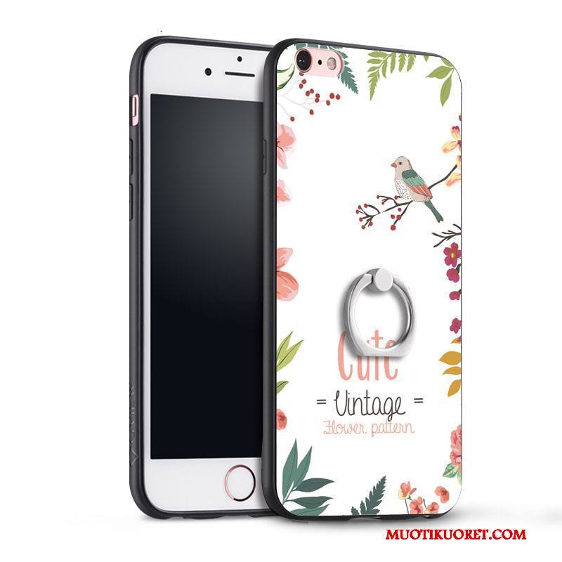 iPhone 6/6s Plus Kuori Trendi Suojaus Murtumaton All Inclusive Valkoinen Puhelimen Silikoni