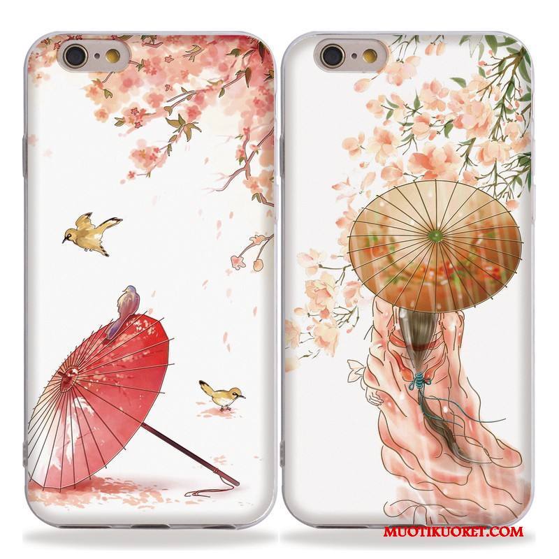 iPhone 6/6s Plus Kuori Tuuli Ripustettavat Koristeet Taide Kohokuviointi Jauhe Kotelo Puhelimen Kuoret