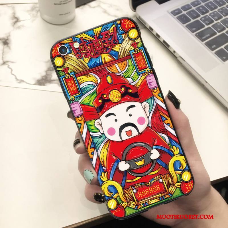 iPhone 7 Kuori Lasi Rikkaus Net Red All Inclusive Puhelimen Kuoret Kova Rikkauden Jumala