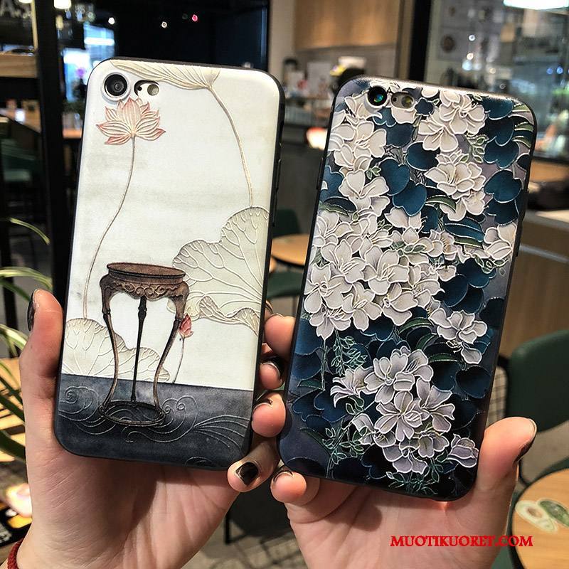 iPhone 7 Kuori Murtumaton All Inclusive Kotelo Sininen Puhelimen Kuoret Ripustettavat Koristeet