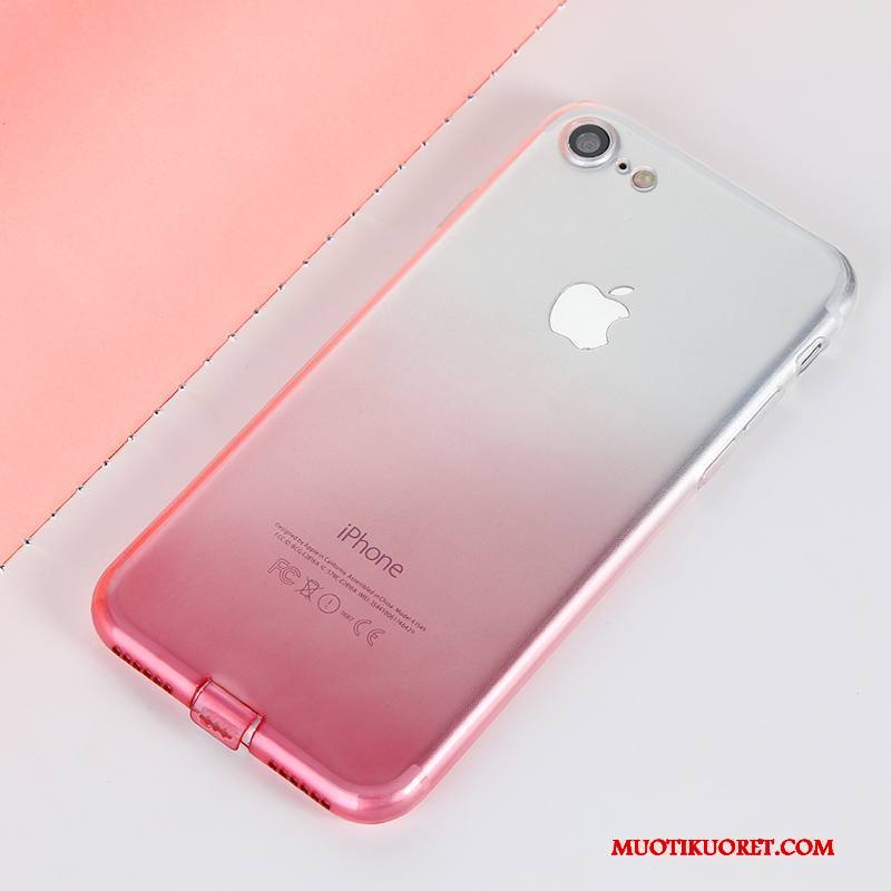 iPhone 7 Plus Puhelimen Kuoret Kaltevuus Läpinäkyvä Luova Pehmeä Neste Kuori Silikoni