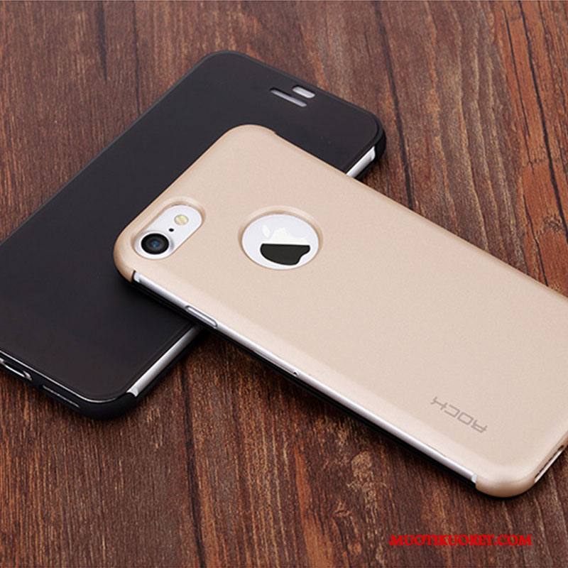 iPhone 7 Suojaus Windows Liiketoiminta Kulta Kuori Läpinäkyvä Kuoret